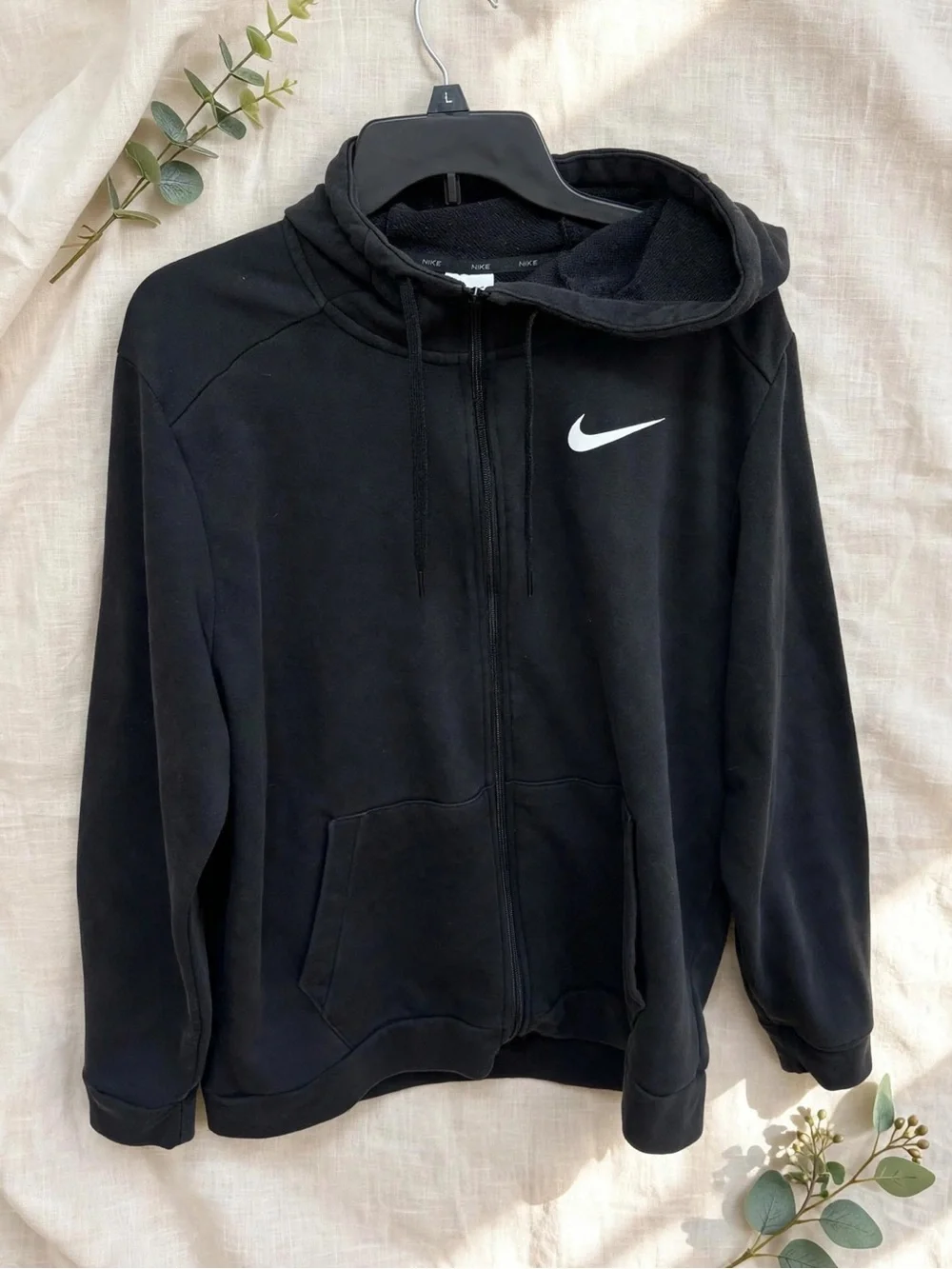 Nike Black Men’s Full-Zip Performance LIKE NEW Hoodie Jacket